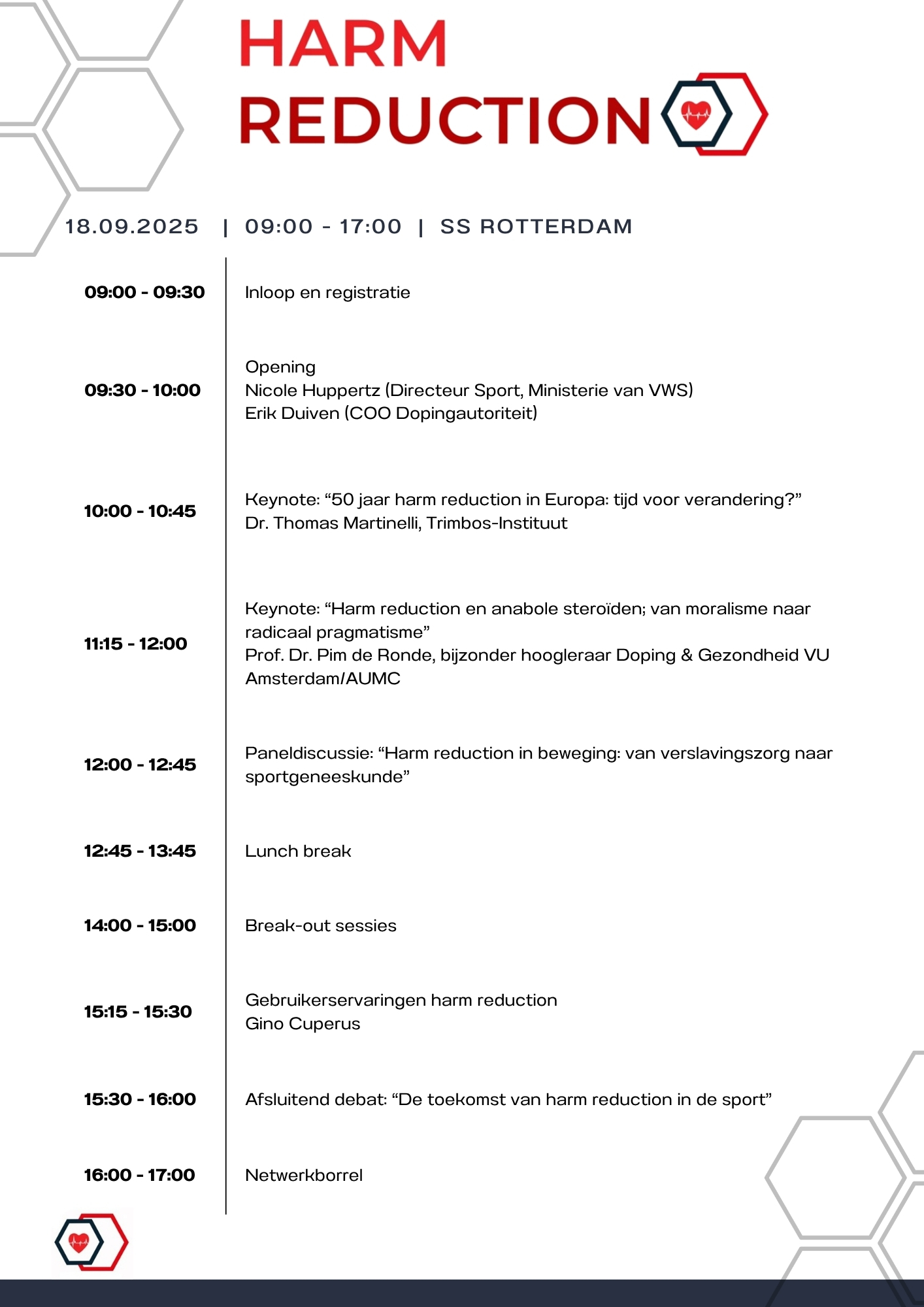Programma Harm Reductiondag